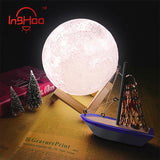 3D Moon Light X01 - LED Lamp