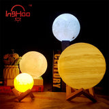 3D Moon Light X01 - LED Lamp