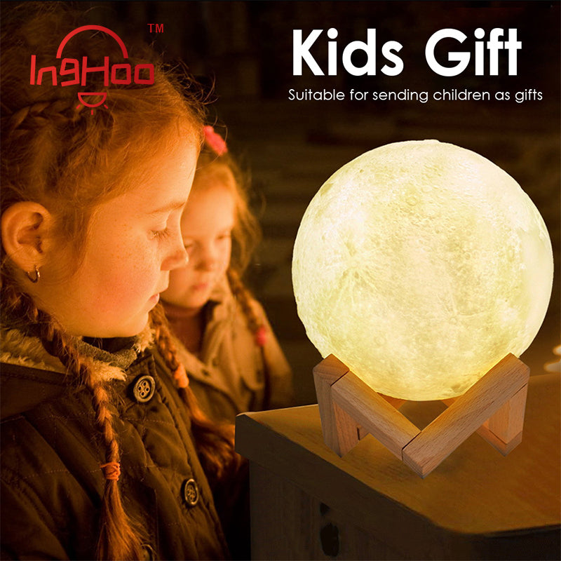 3D Moon Light X01 - LED Lamp